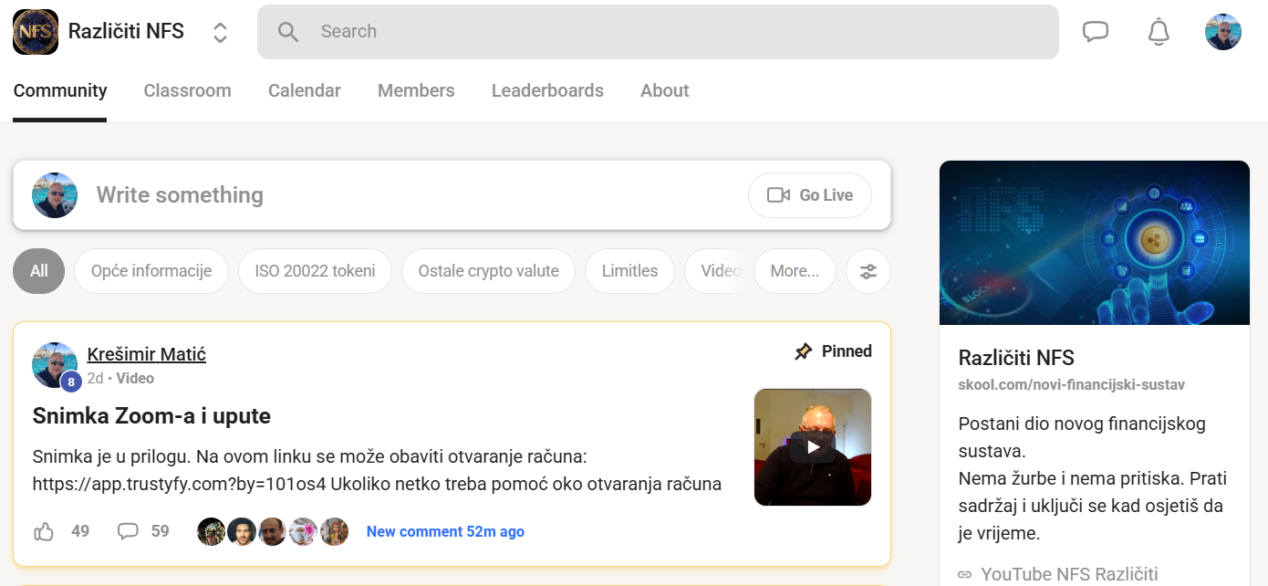 Naša zajednica (pregled)